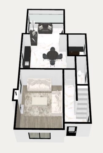 The Primrose 3D Ground Floor Plan